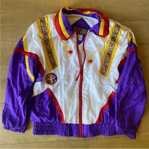 VTG River Edge Jacket RE Sport 80s 90s Windbreaker Crazy retro Petite Medium